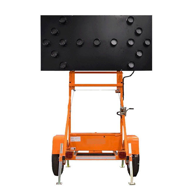 Direction Traffic Truck Mounted Flashing Arrow Sign Board Controller LED Lamps Trailer Projection Warning Indicator Light