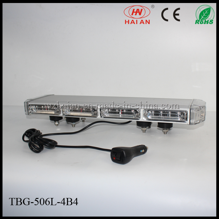 2X4 Screws Mounted Vehicles LED Linear 4 Warning Mini Lightbar