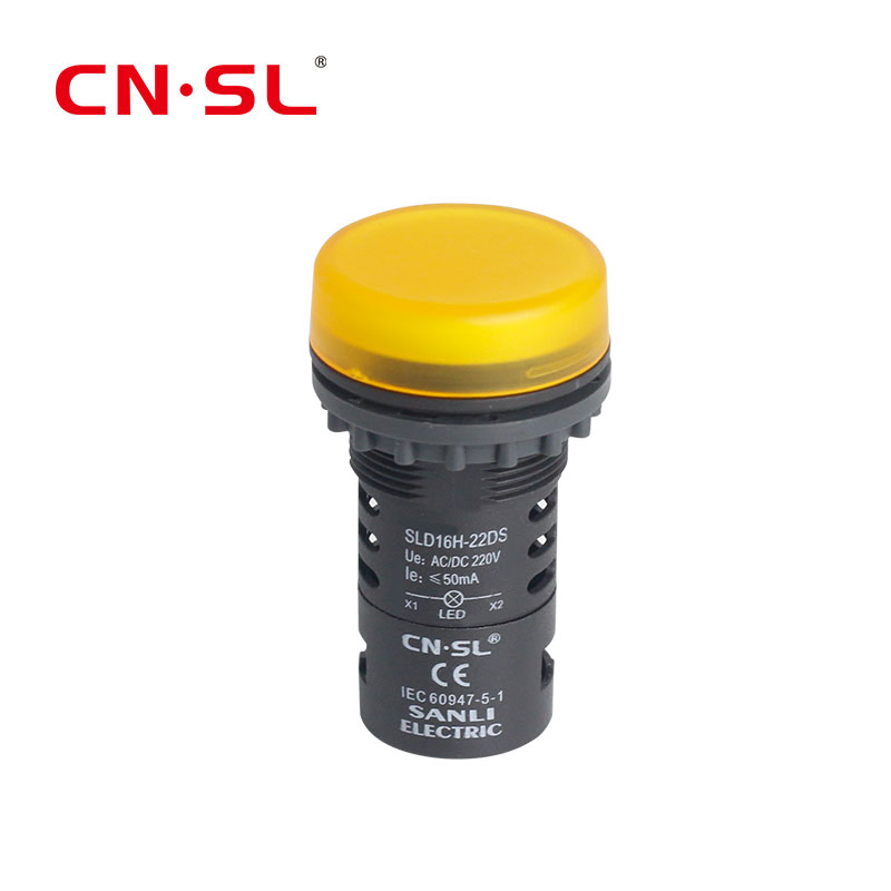 22mm 220V Blue Industrial Visual Alarm Indicator signal lamp pilot light