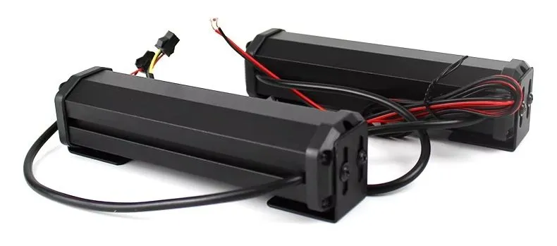 Car Windshield Flashing Warning Light