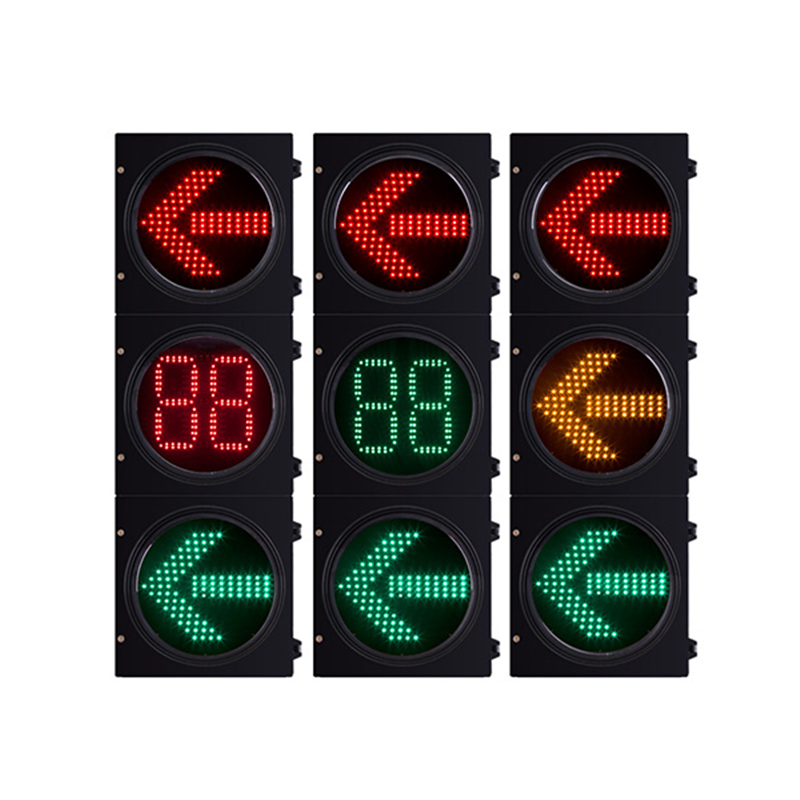 Intelligent Artificial Vehicle LED Traffic Control Flashing Light for Crossing Road Safety Stable