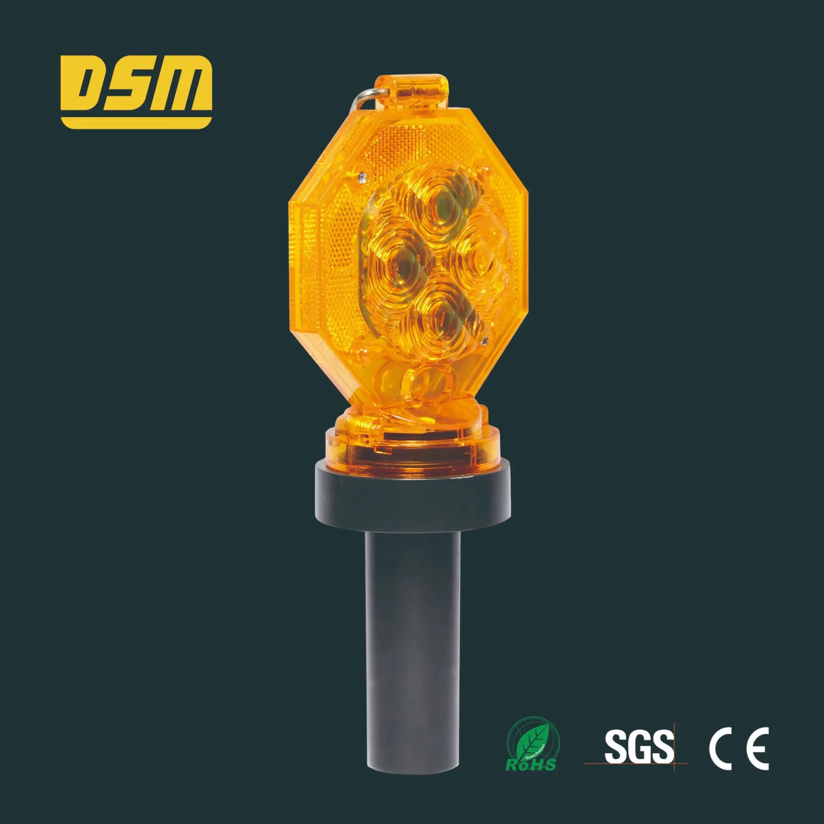 Southeast Asia Dsm Barricade Lamp Road Block Flashing Control Traffic Light with RoHS