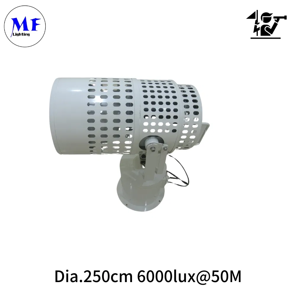 High Efficiency 50000lm IP66 300W/400W/500W/600W LED Marine Search and Rescue Prison Light for Vessel Navigation Coastguard and Fishery Patrol
