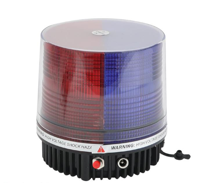 3.7V 4000mAh Wireless Car LED Warning Beacon Flashing Light with Remote Control 18W Road Traffic Emergency Warning Strobe Light with AC DC