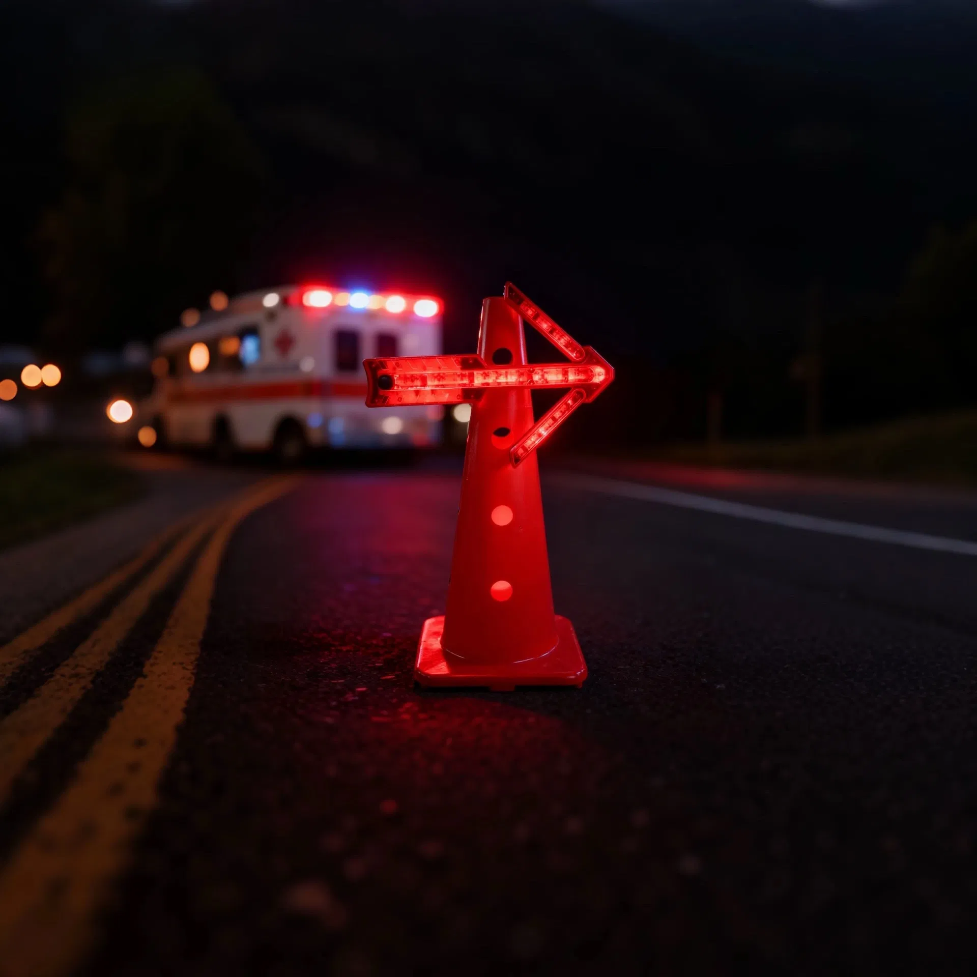 Car Warning Light Emergency Strobe Arrow Magnetic Traffic Guide Beacon Light Roadside Traffic LED Signal Flashing Light LED Emergency Traffic Light