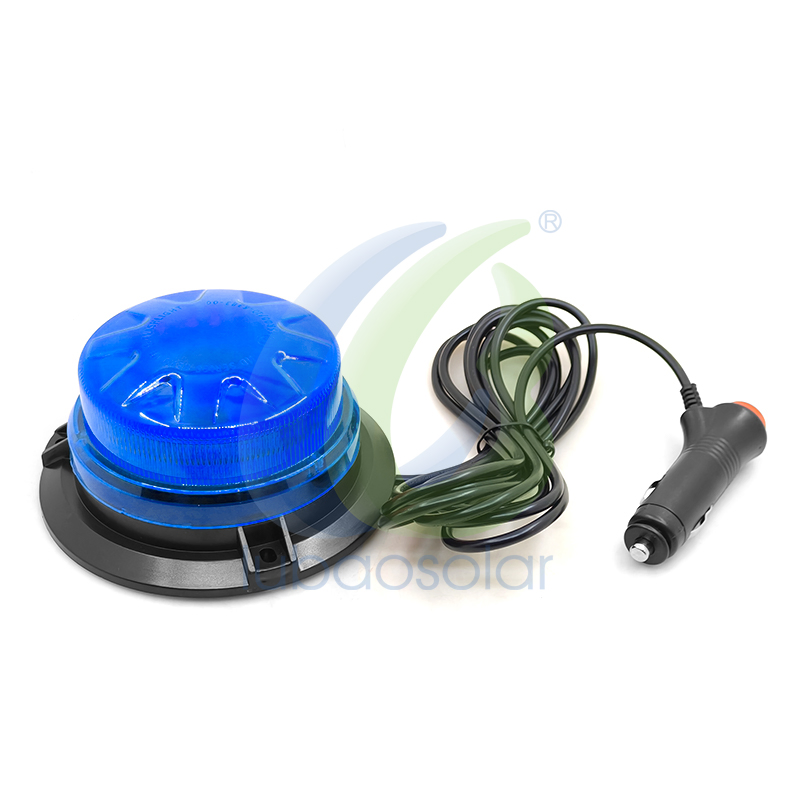 Waterproof Magnetic Mount 12V 24V Flashing Beacon Strobe Rotating Warning Light
