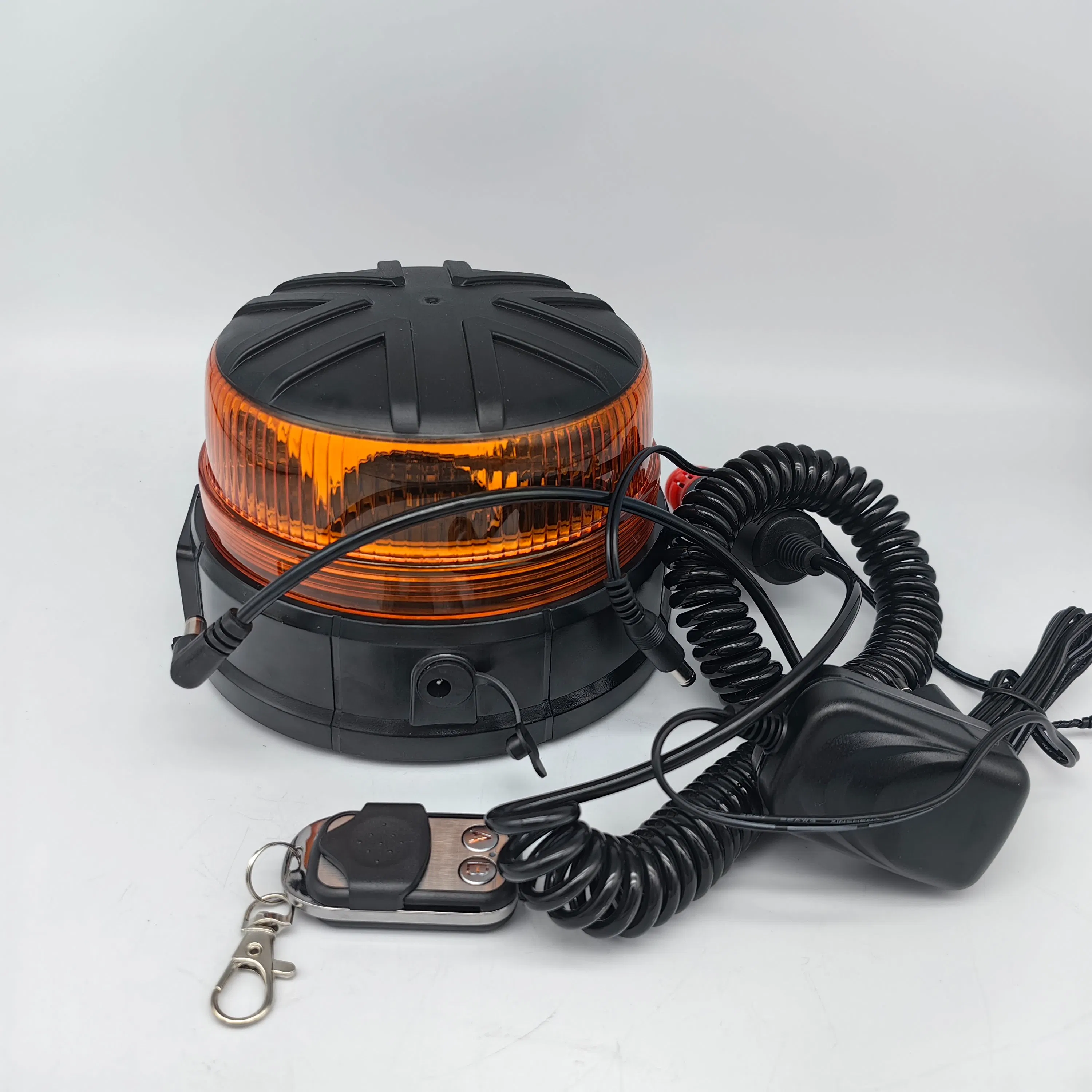 48W LED Rechargeable Beacon Light with Controller for Trucks Large Vehicles LED Wireless Beacon Lights