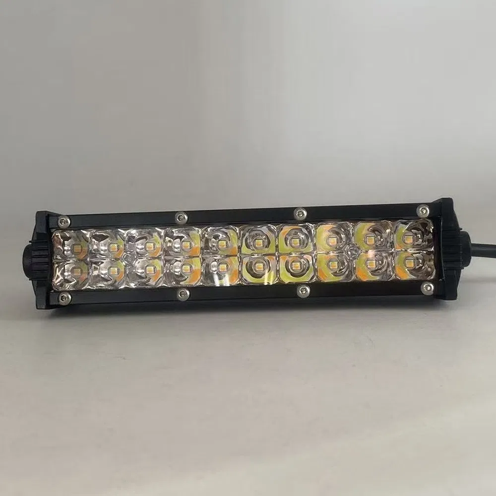 7-Inch Dual-Color LED Warning Light Bar for Trucks