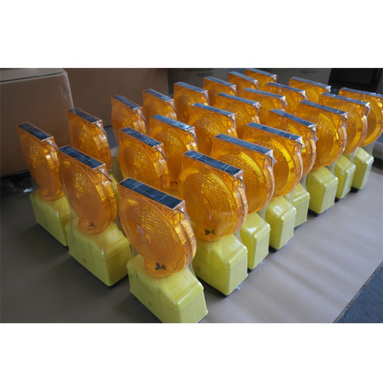 Solar Energy Caution Light for Mounted on Traffic Cone