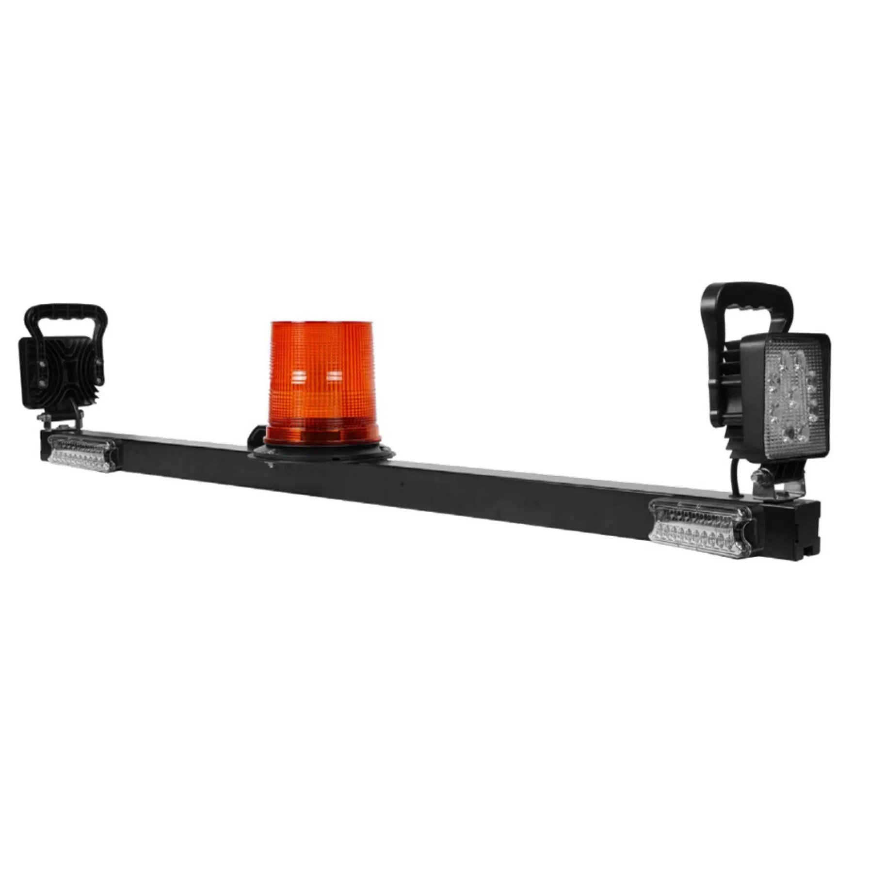 1.2m Car Roof Top Mining LED Warning Lightbar with Beacon Light Work Lamp