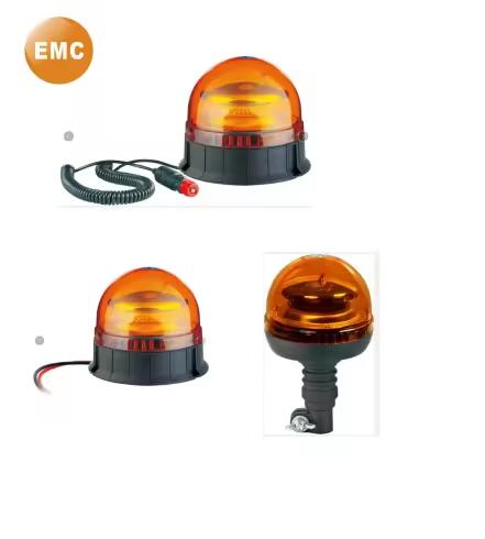 Rotating Flashing Lamp Heavy Duty Tractor Excavator Truck Emergency Beacon Light