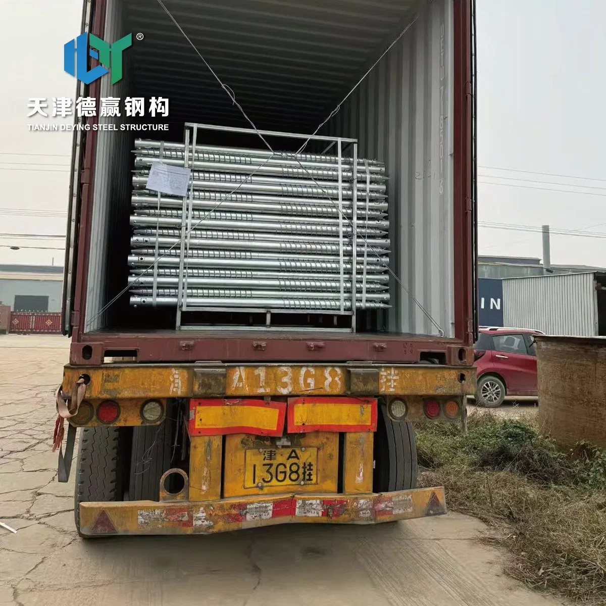 Dwin Ground Screw Mounting System for Solar Projects