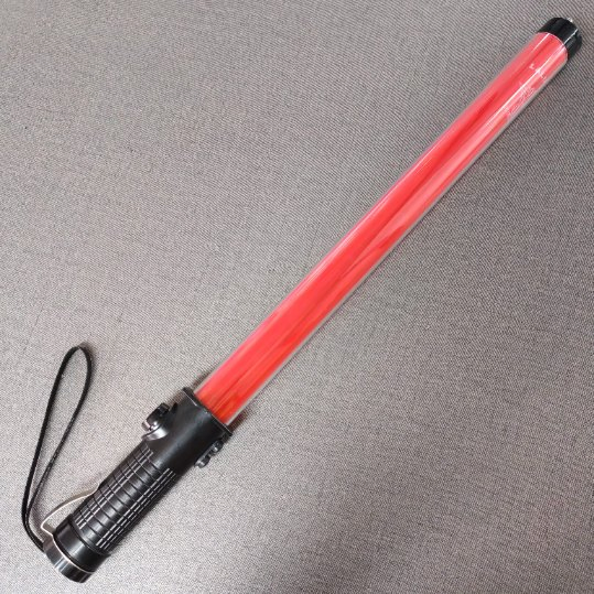 Warning Traffic Safety Baton Rechargeable Traffic Control Baton LED Flashing Wand Traffic Baton Light