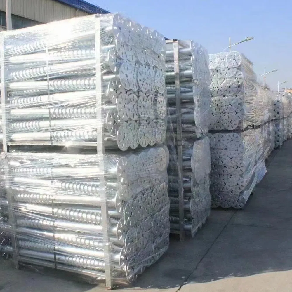 Carbon Steel Adjustable Solar Energy System Anchor Screw Pile Heavy Ground Screw