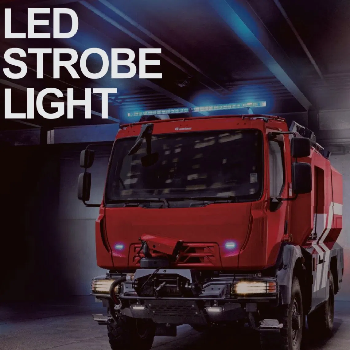 Ambulance LED Strobe Light Emergency Warning Lamp Pickup Truck Amber Grille Beacon Flashing Safety Lights for ATV Trailer