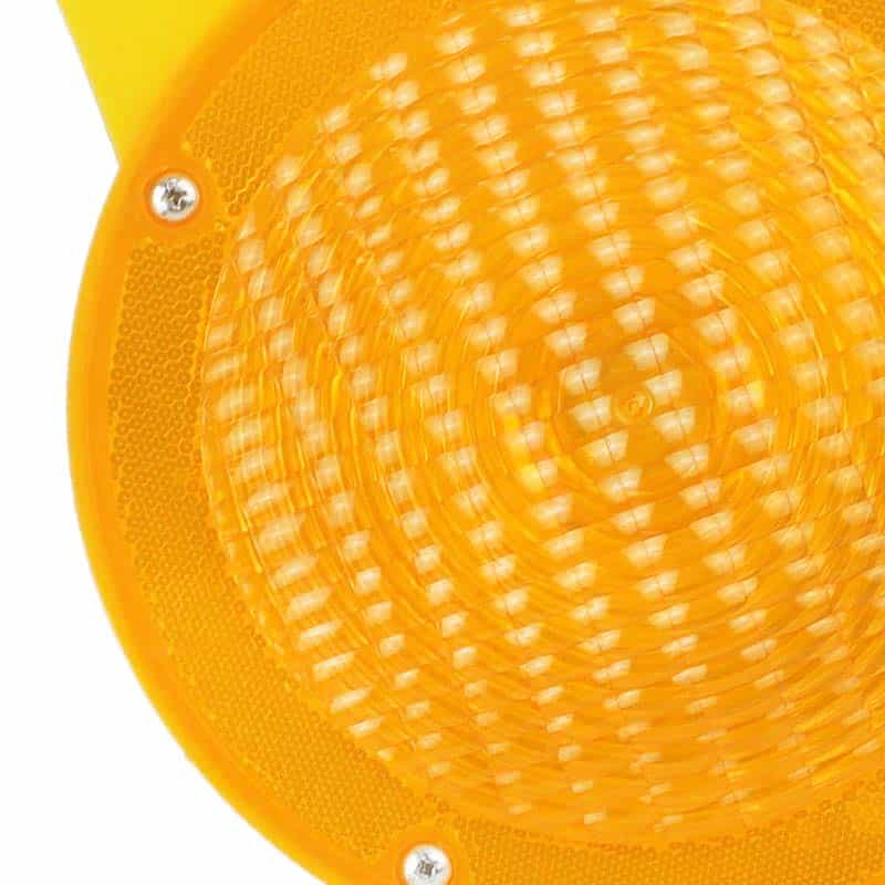 High Visibility Light Control LED Traffic Flashing Solar Barricade Light