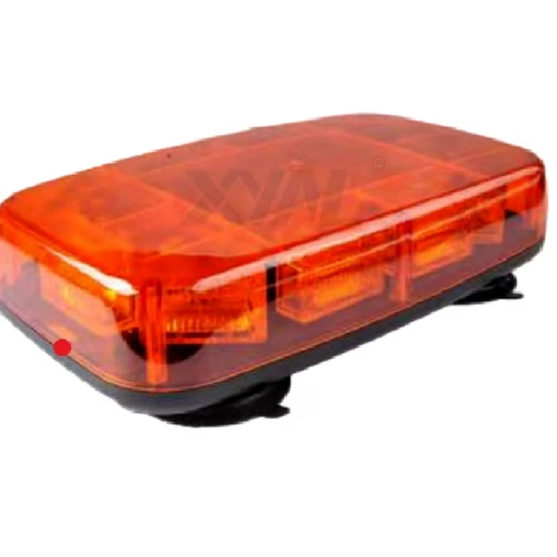 Rechargeable APP-Controlled Mini LED Strobe Light Bar for Emergency Vehicle Warning