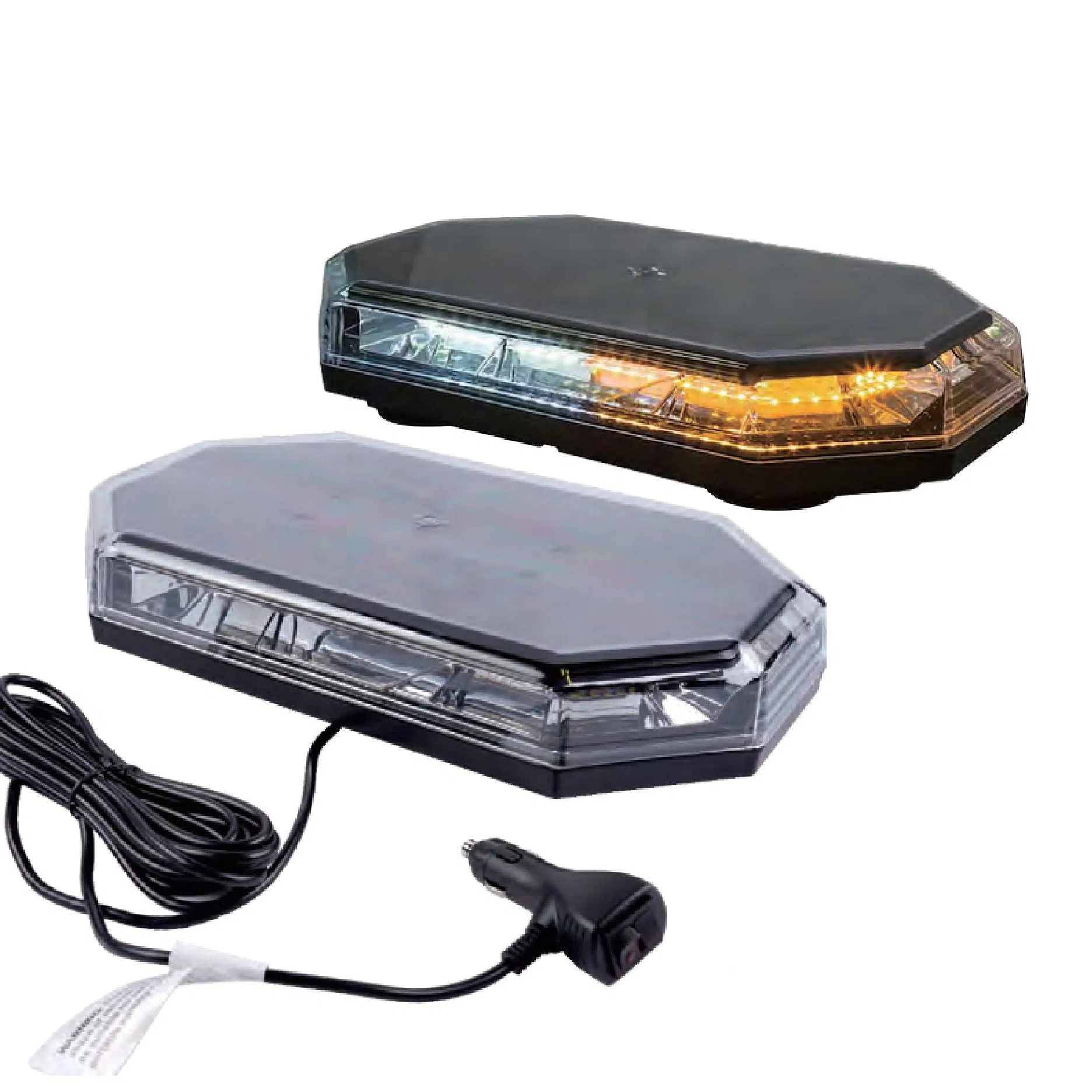 Dual Amber Blue R65 Emergency Offroad ATV LED Mini Warning Light Bar
