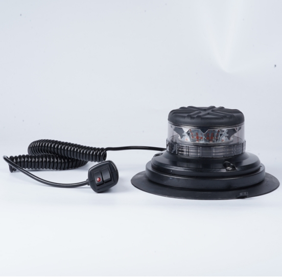 Large Suction Cup Strong Magnetic Base Red 10 Functions Emergency LED Beacon Light