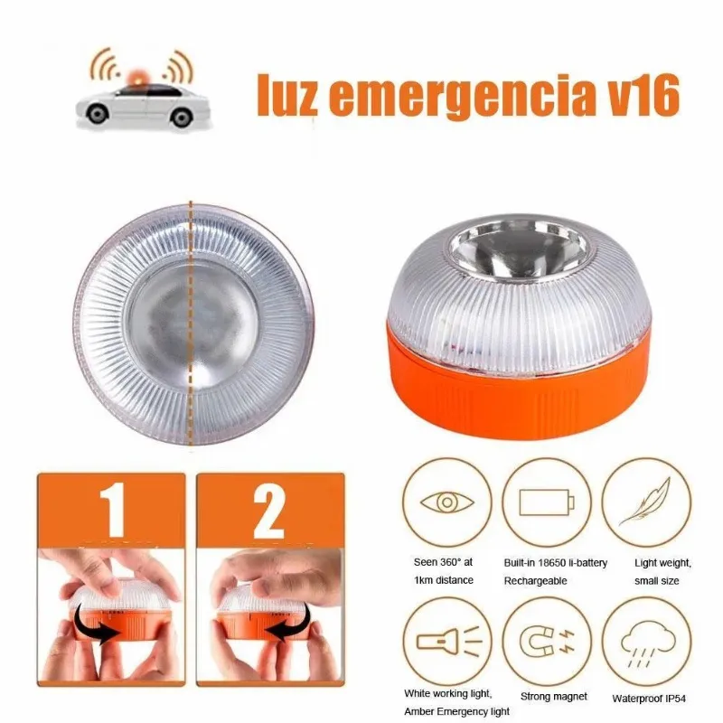 V16 Emergency Light Detail 1