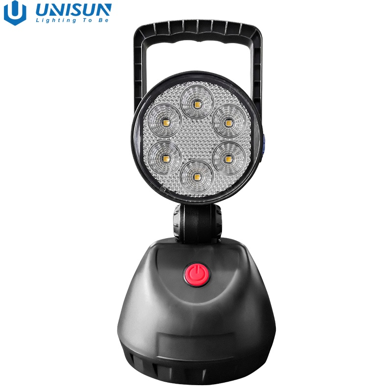 Portable 18W Magnetic Base Rechargeable LED Work Light Outdoor Worklamp