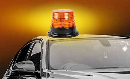 LED 12V Traffic Strobe Lamp Safety Flashing Emergency Security Warning Beacon Light