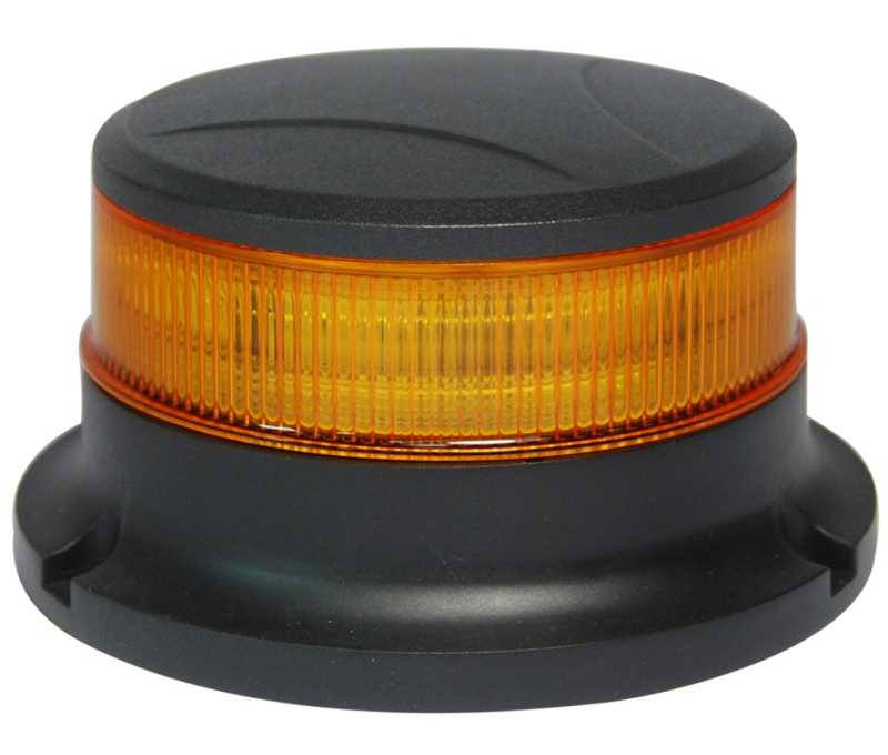 6 Flashing Modes LED Beacon Flashing Light Magnetic Mount Vehicle Strobe Amber Warning Light Waterproof IP69K ECE R65 R10