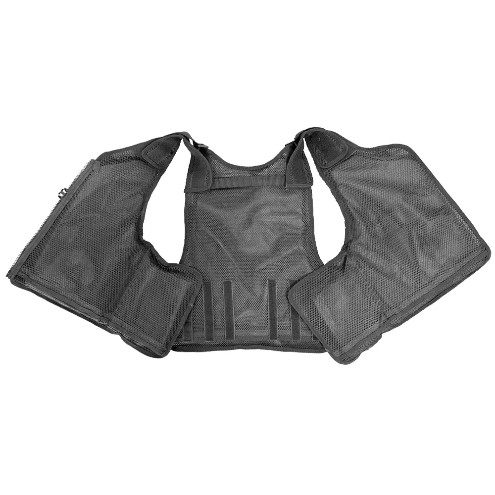 Fluorescent Reflective Vest with Multiple Pockets Safety Protection Vest Multi-Functional