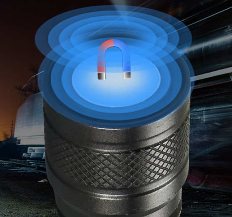 LED Signal Light Powerful Flashlight USB Rechargeable Electric Hand Torch