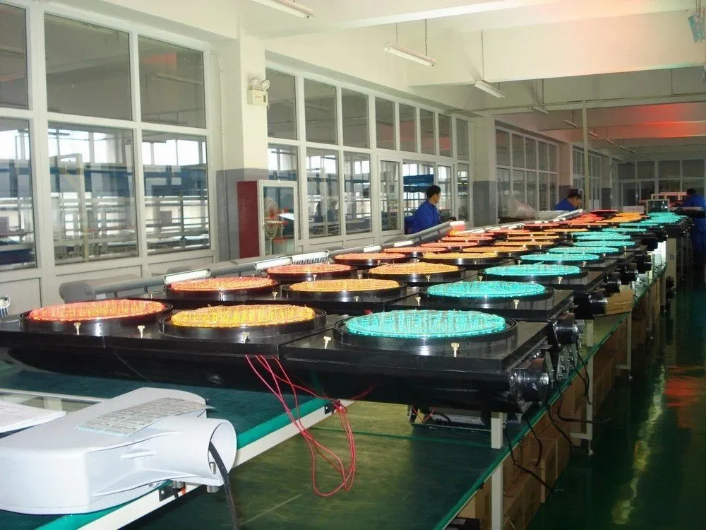 LED Traffic Signal Installation