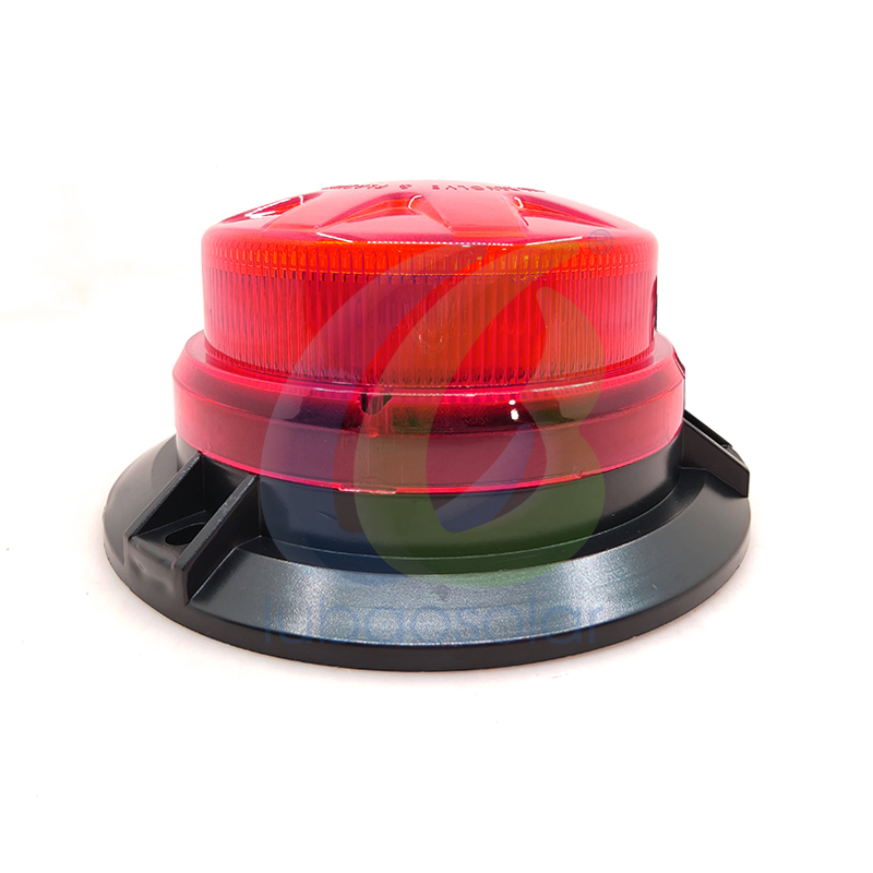 Waterproof Magnetic Mount 12V 24V Flashing Beacon Strobe Rotating Warning Light