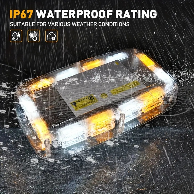 LED Strobe Light Bar Mini Ambulance Light Bar Emergency Light