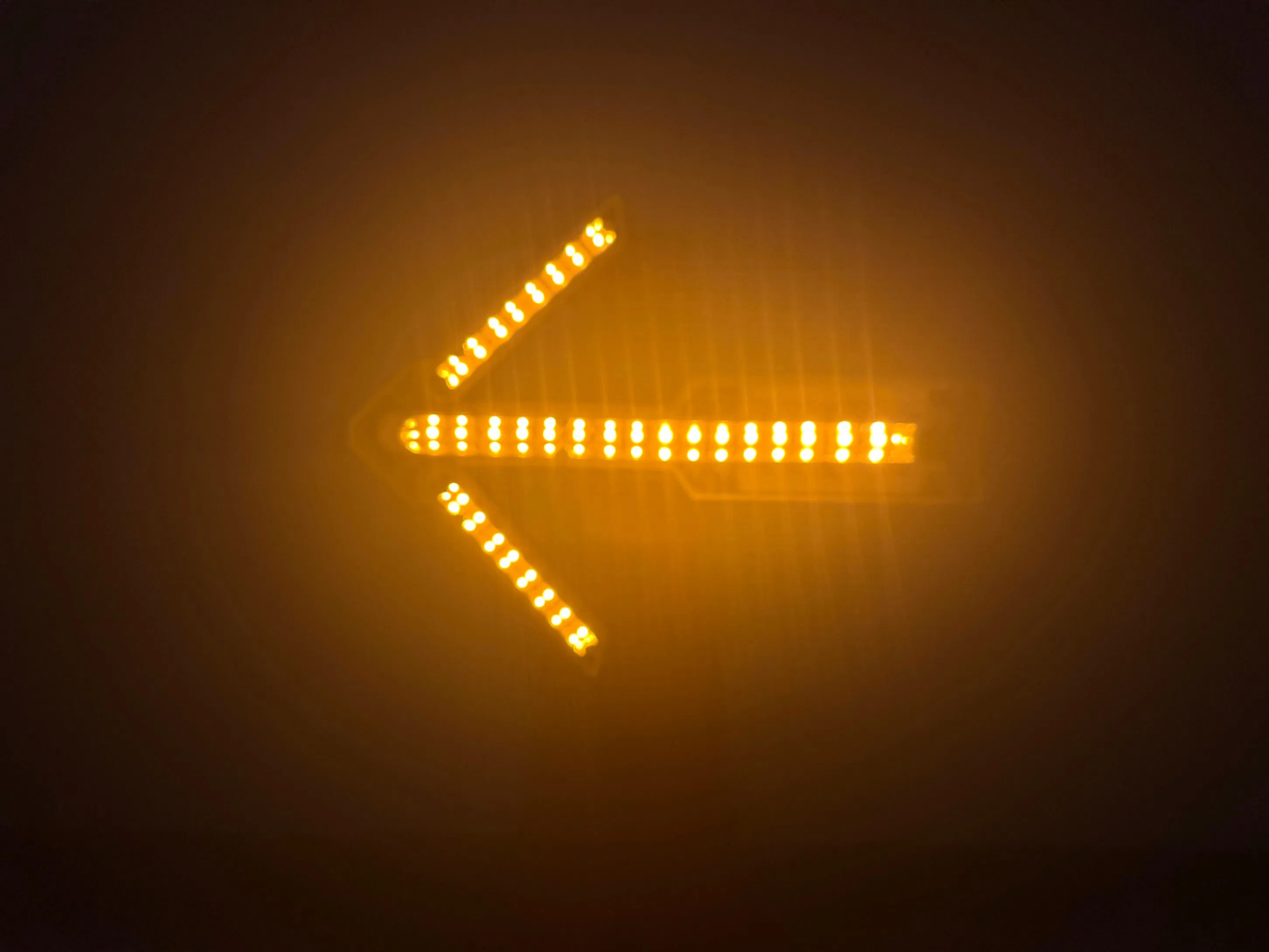 Car Warning Light Emergency Strobe Arrow Magnetic Traffic Guide Beacon Light Roadside Traffic LED Signal Flashing Light LED Emergency Traffic Light