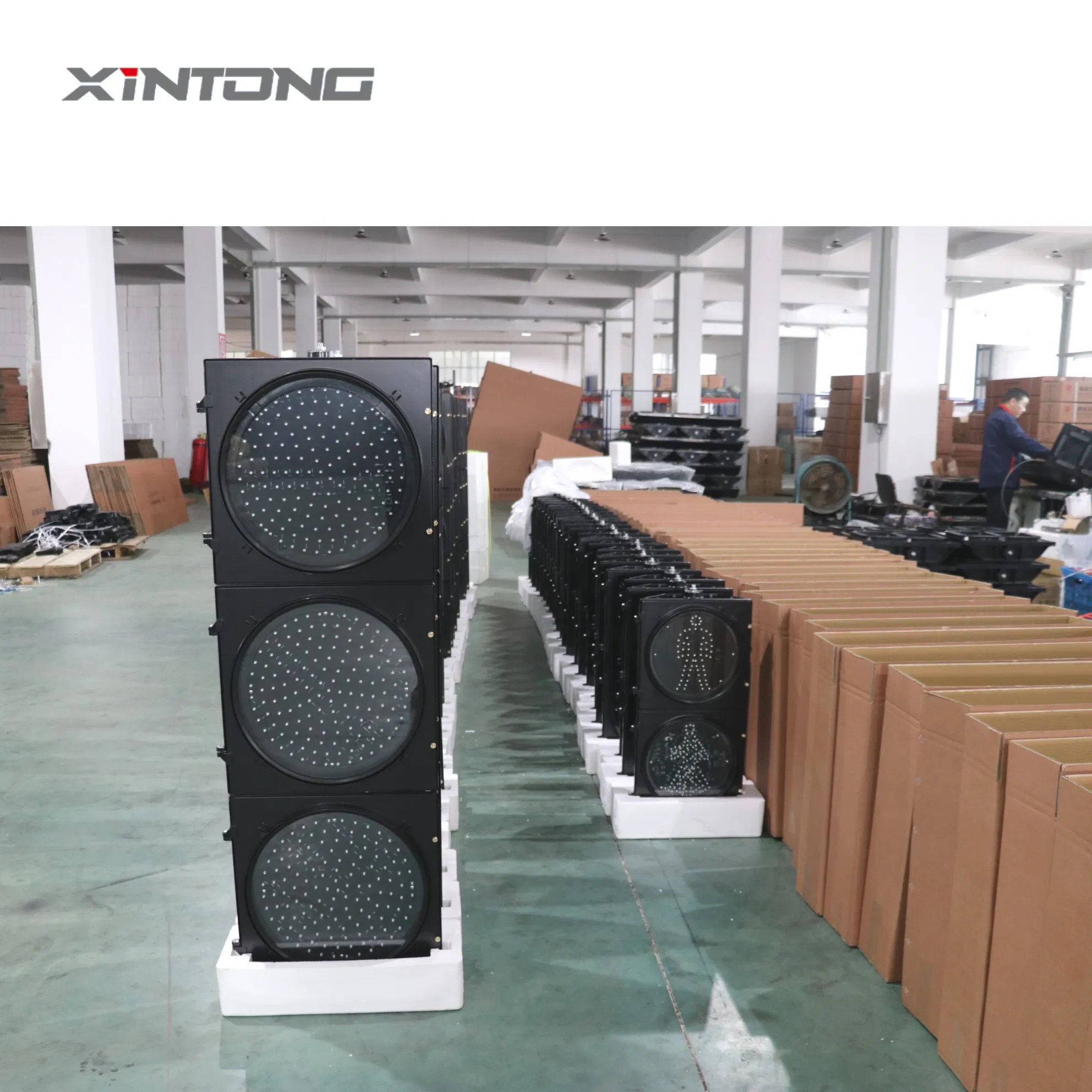 380V Vehicle LED Traffic Light with Control Flashing Light for Toll Station Guidance