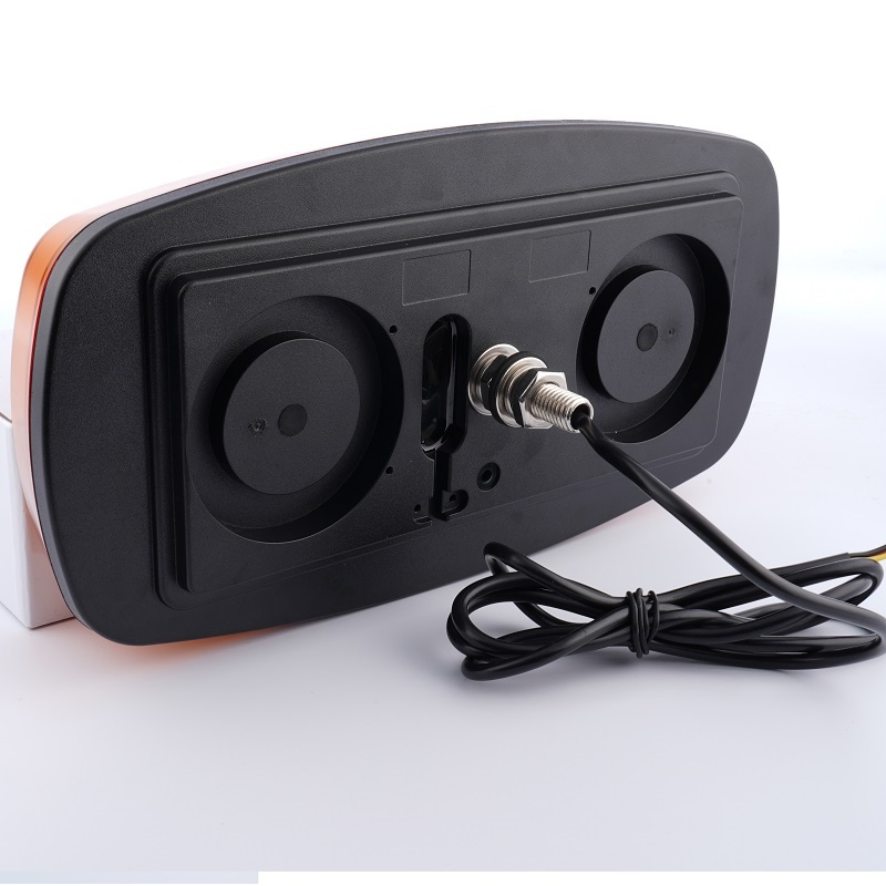 12V-24V IP65 Waterproof Magnetic Mount Mini LED Strobe Light Bar Amber Offroad Mining Emergency Warning Light