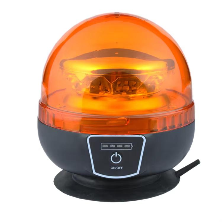 R 65 Wireless Remote Control Magnetic Mount Rechargeable Flashing LED Warning Light Beacon