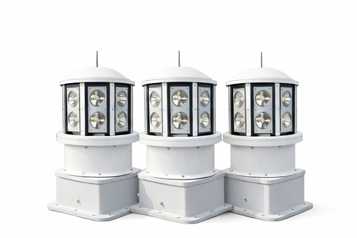 Marine Beacon Light 25 Nautical Miles for Navigation Aid Lighthouse Offshore Platform and Maritime Safety Applications