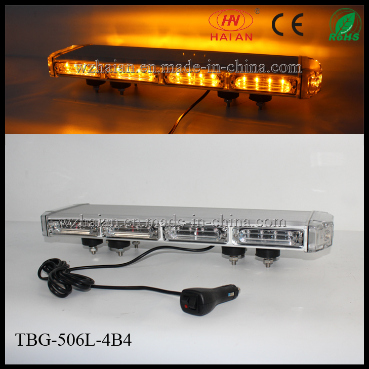 2X4 Screws Mounted Vehicles LED Linear 4 Warning Mini Lightbar