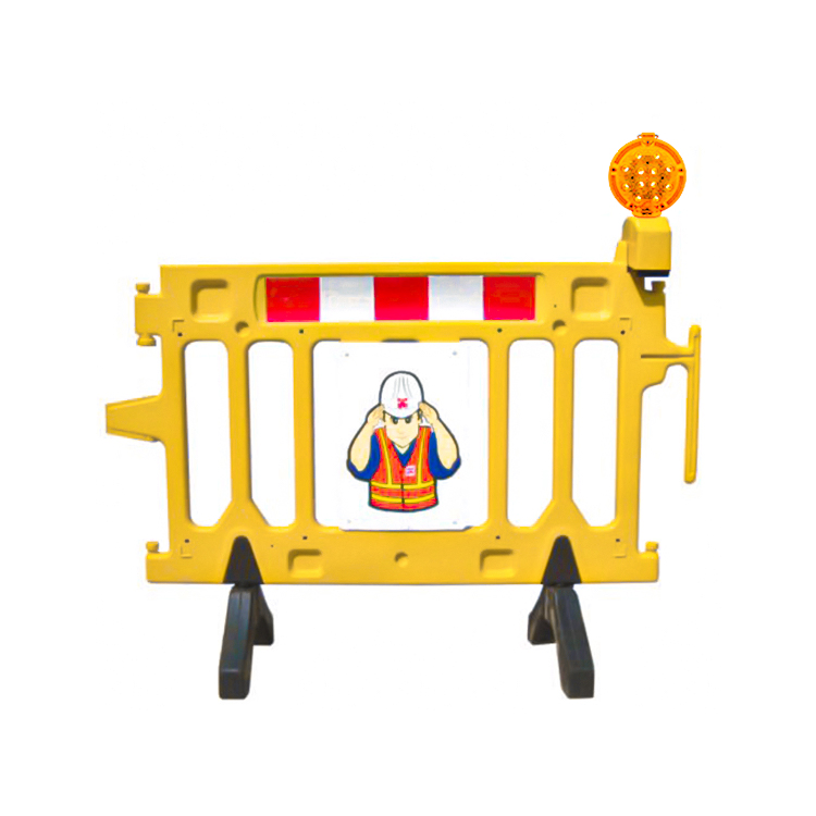 Portable Flow Flashing LED Construction Site Light Traffic Warning Light Lamp