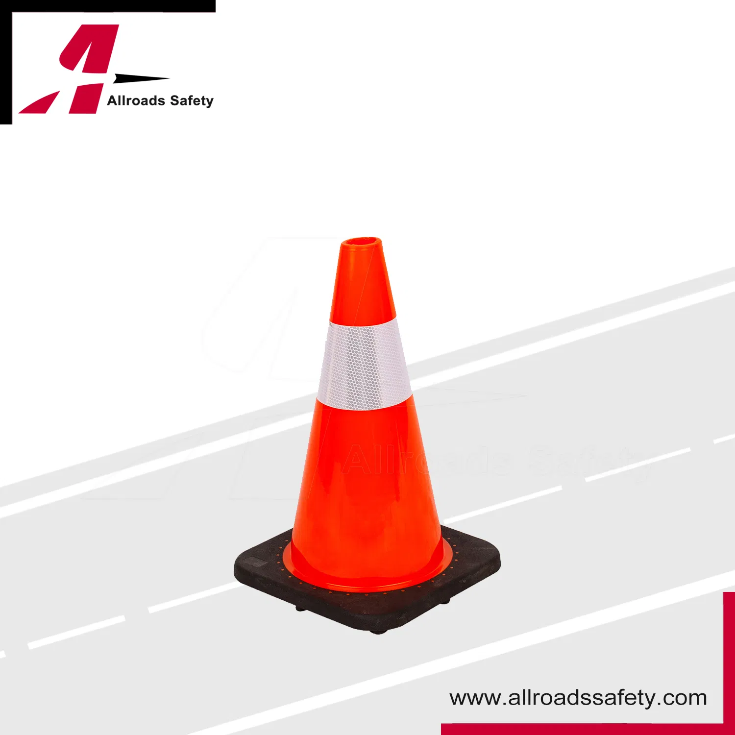 45cm Light Duty Traffic &amp; Parking Lot Safety Cone