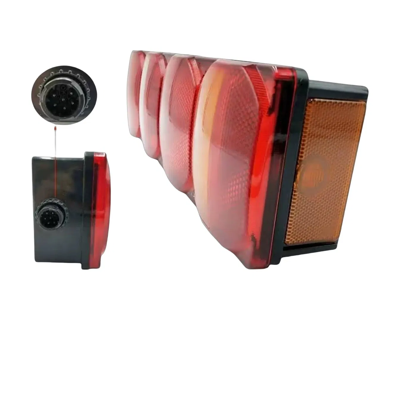 Heavy-Duty Truck LED Headlights, Truck and Trailer Accessories, Vehicle-Mounted LED Lights, Long Strip Spotlights, Truck Tail Lights