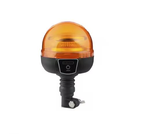 Wireless Control Rechargeable Emergency Car Amber Flexible Pole LED Beacon Light