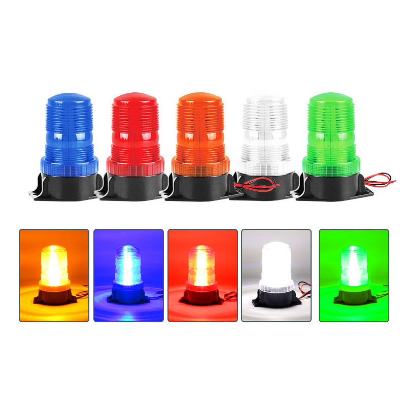 Powerful LED Traffic Strobe Lights with Magnetic Mount Warning Lamp