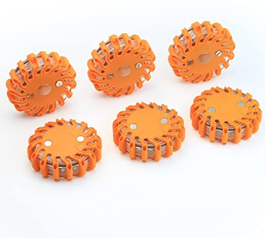 12+3 LED Road Safety Emergency Lighting Vehicle Warning Rechargeable Warning Flashing Signal Beacon Lamp Car Road Flares Caution Light