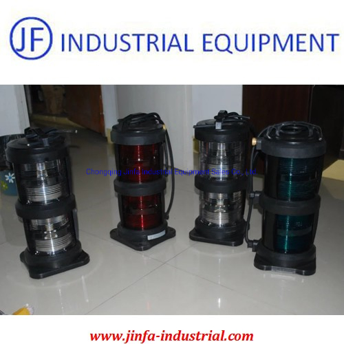 3-6nm Visibility Double-Deck Marine Starboard Navigation Signal Light