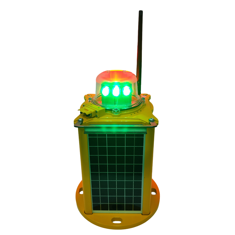Airport Runway Lights Aviation Tower Light Solar Obstruction Light