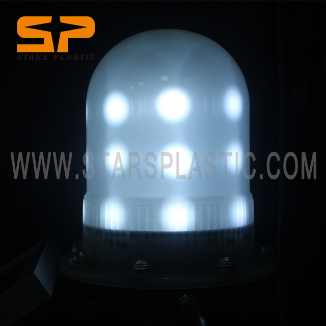 Solar Power LED Strobe Navigation Solar Marine Buoy Lantern Waterproof Beacon Aircraft Photo Control PC Warning Light