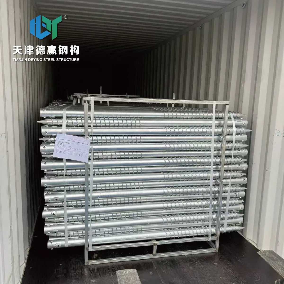 Dwin Ground Screw Mounting System for Solar Projects