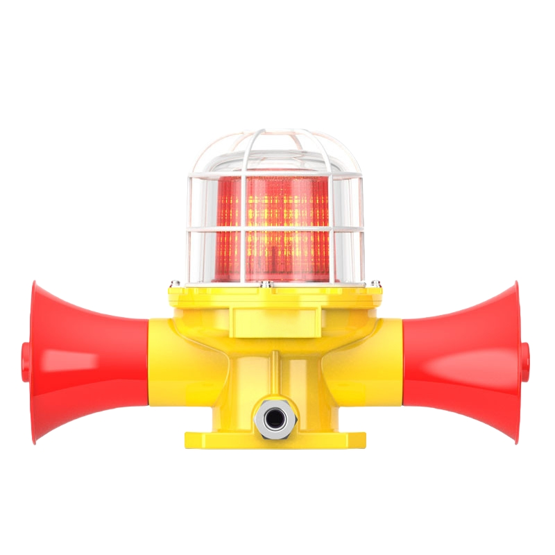 DC24V; 36V/AC220V 110dB ATEX IP66 Industrial Integrated Explosion Proof 3030LED Audible Alarm Light