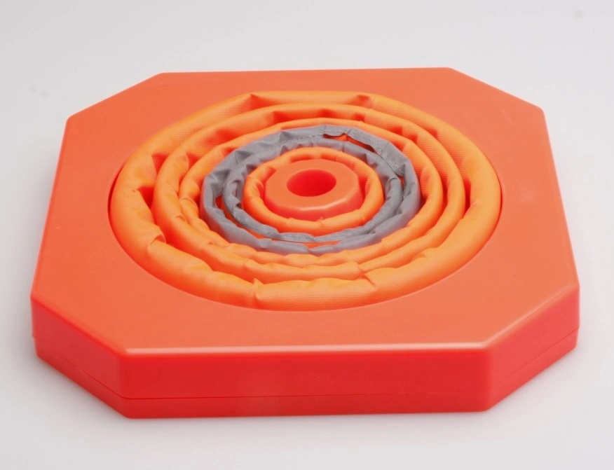 Wholesale Traffic Collapsible LED Cone Road Emergency Signal Warning Cone with LED Light Multi Purpose Pop up Reflective Folding Safety Cone (Orange X4)